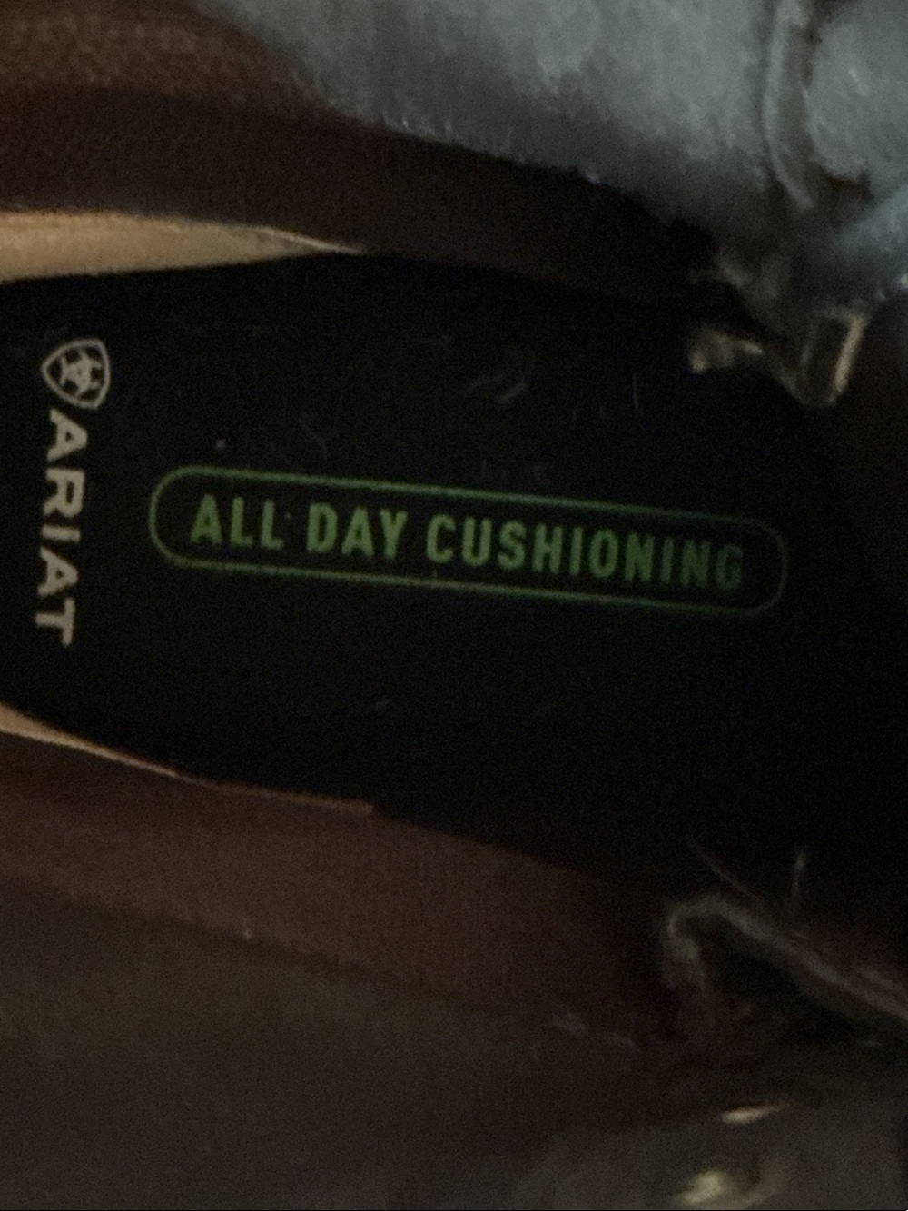 Ariat Brown and Green Lace-Up Hiking Boots - Picture 7 of 10